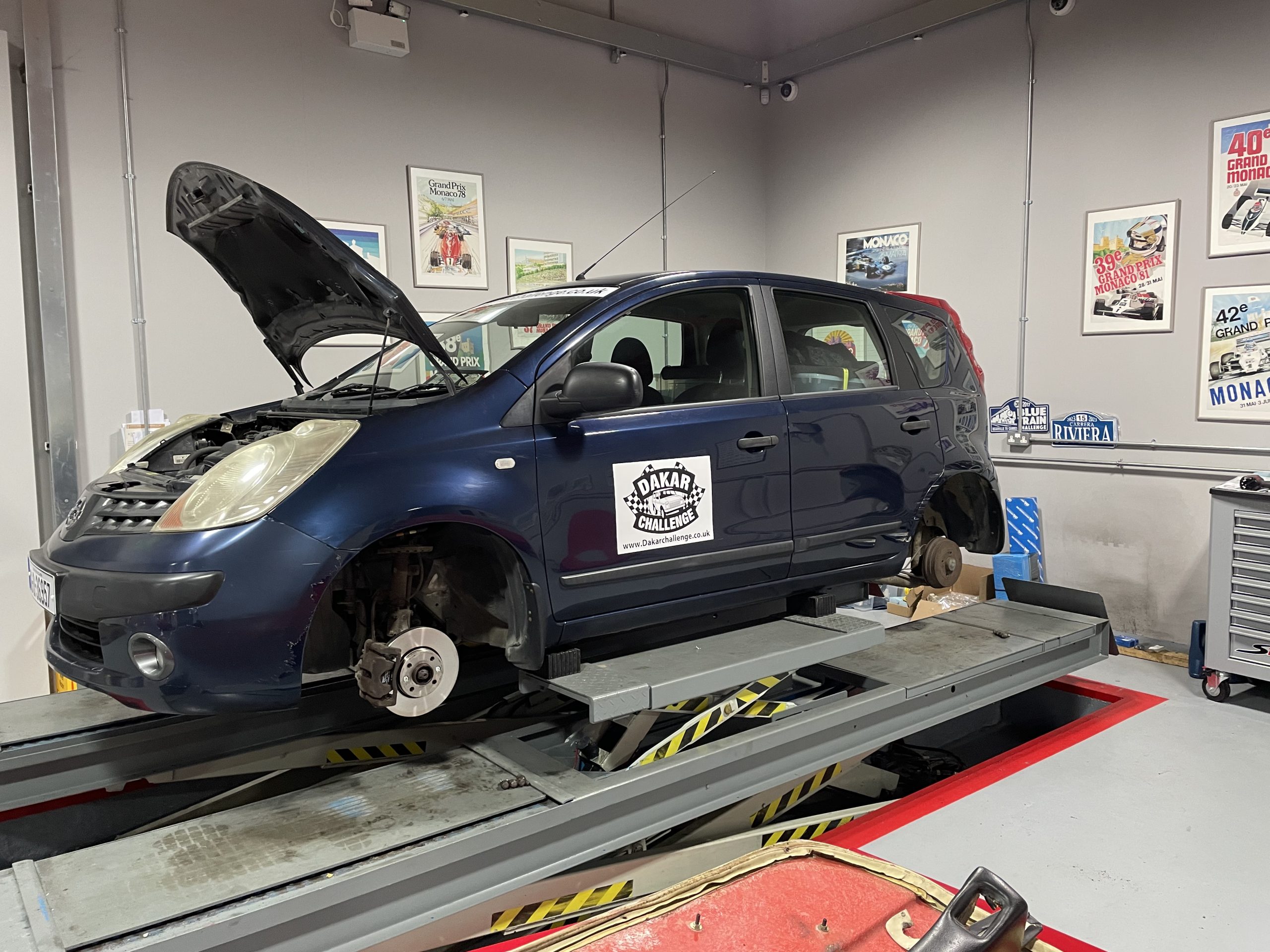 New front disc & pads