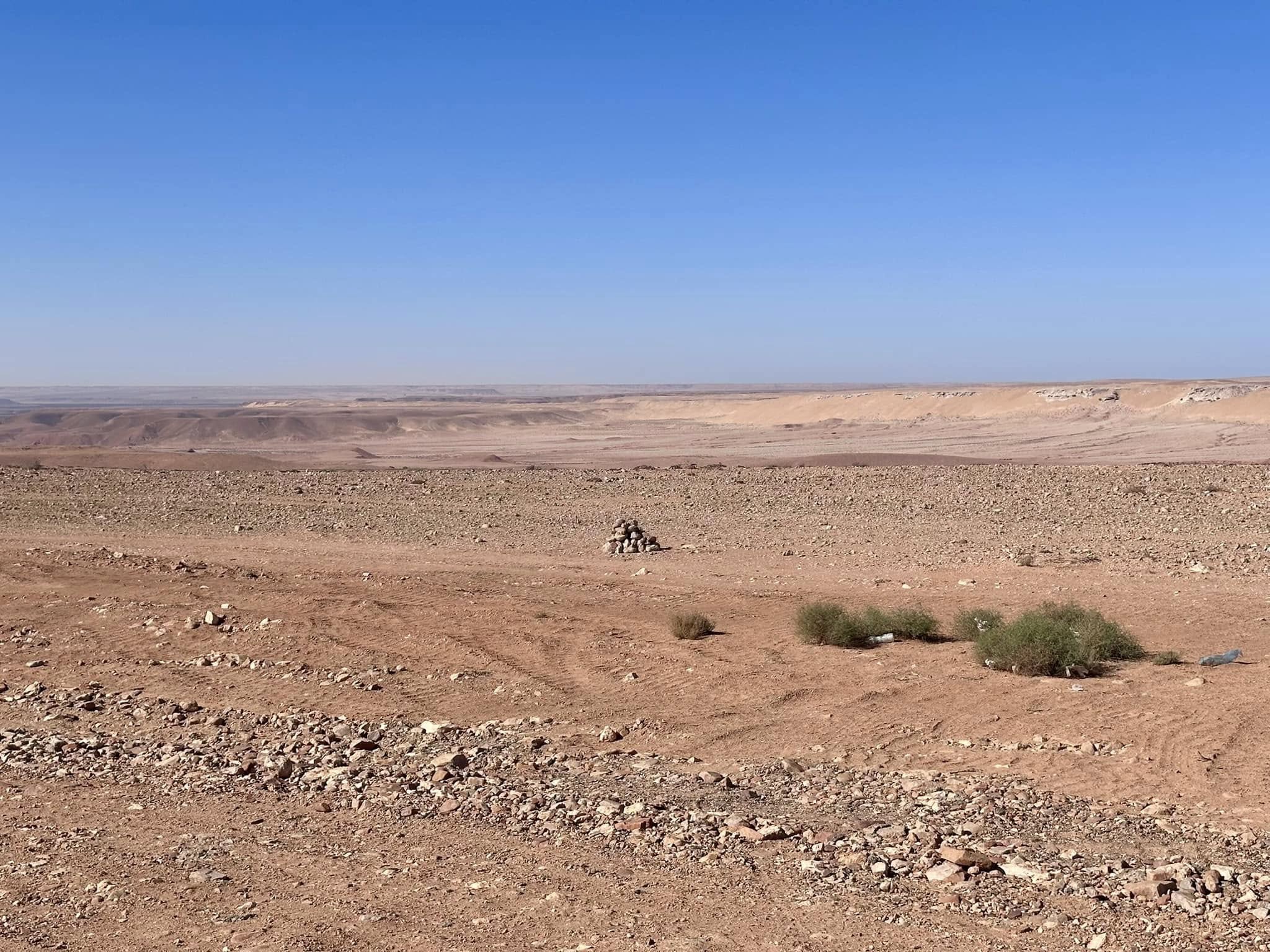 Barren, dry and hot!