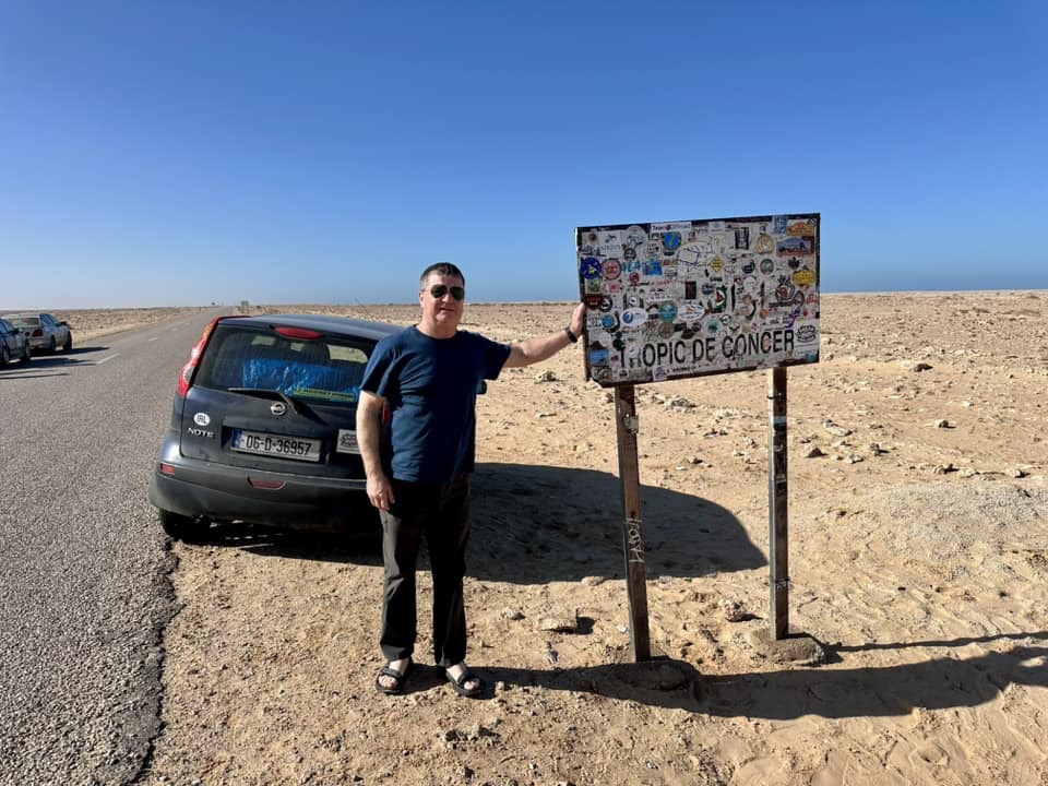 Mark at Tropic of Cancer