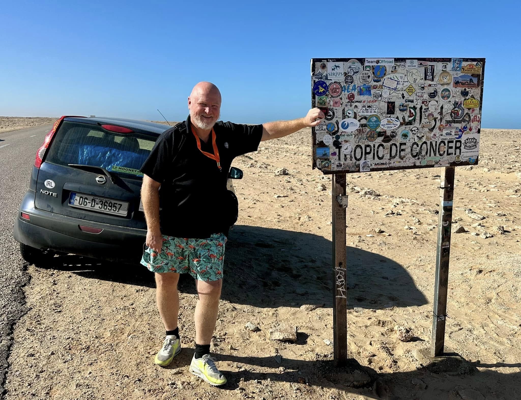Kev at Tropic of Cancer