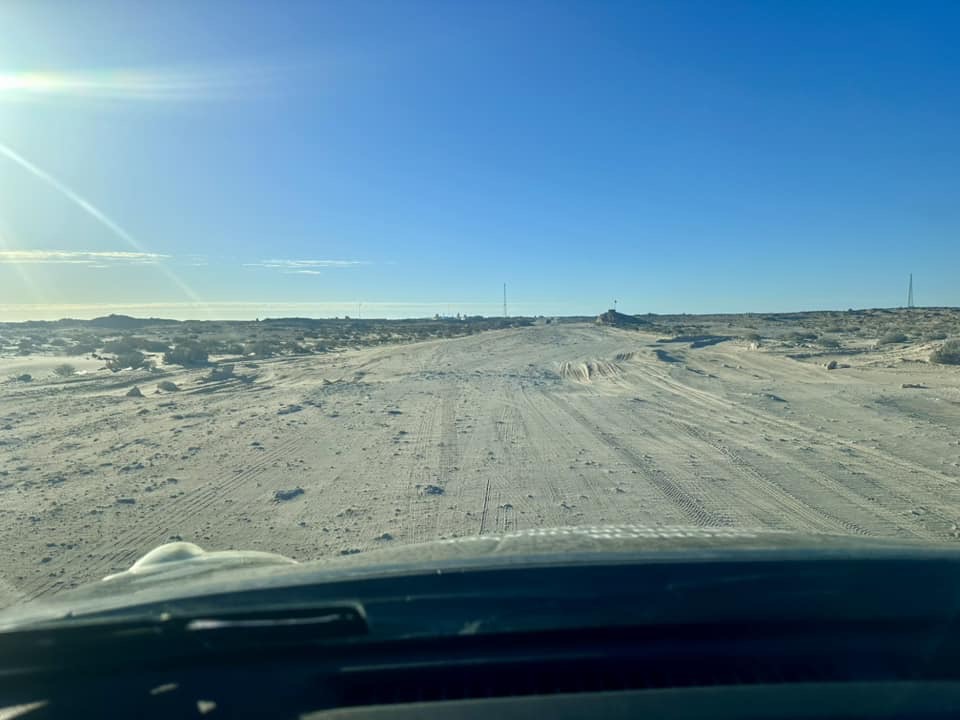 No man's land to Mauritania
