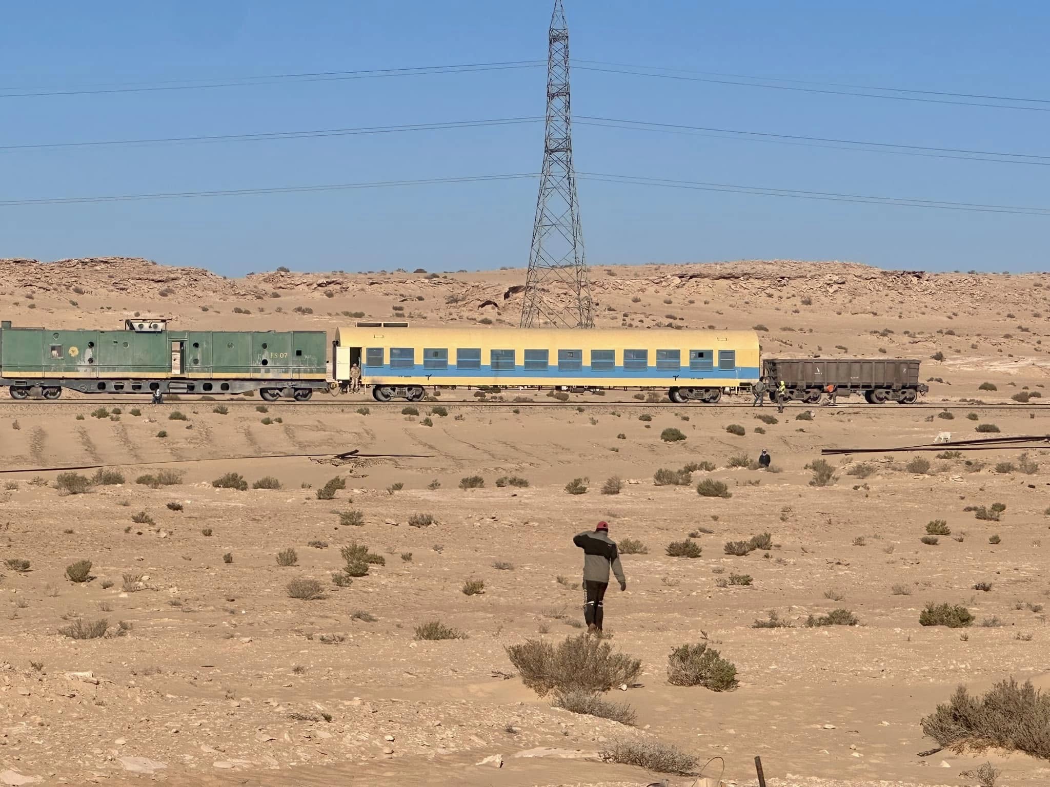 Rear of the world's longest train