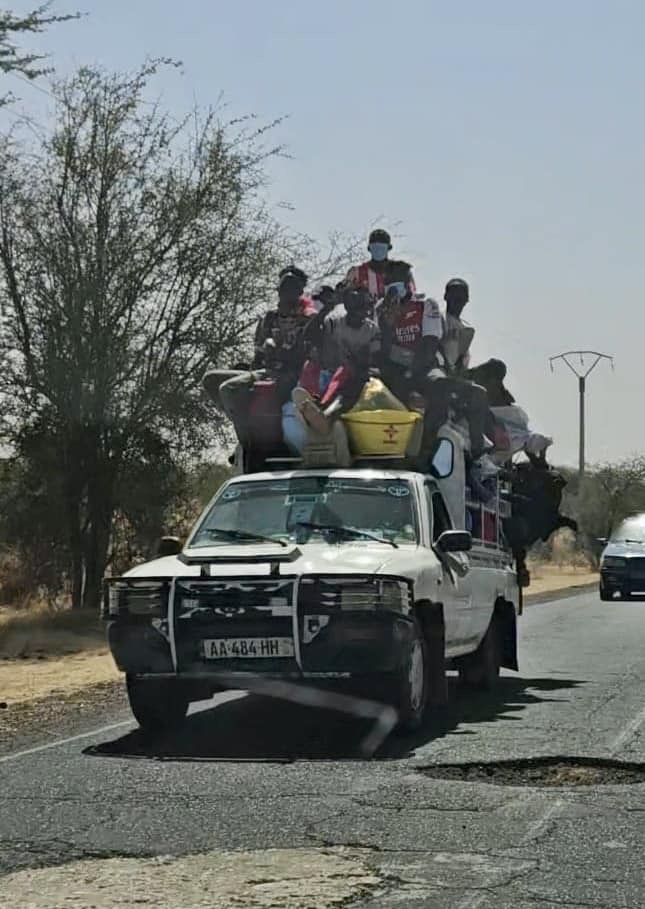 Senegal near Gambia border
