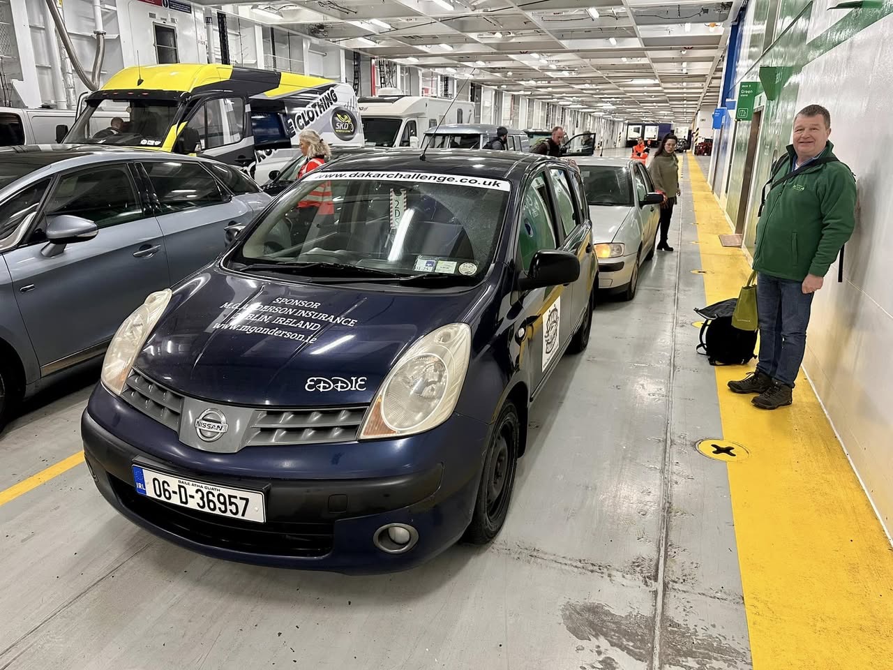 On the ferry to Santander