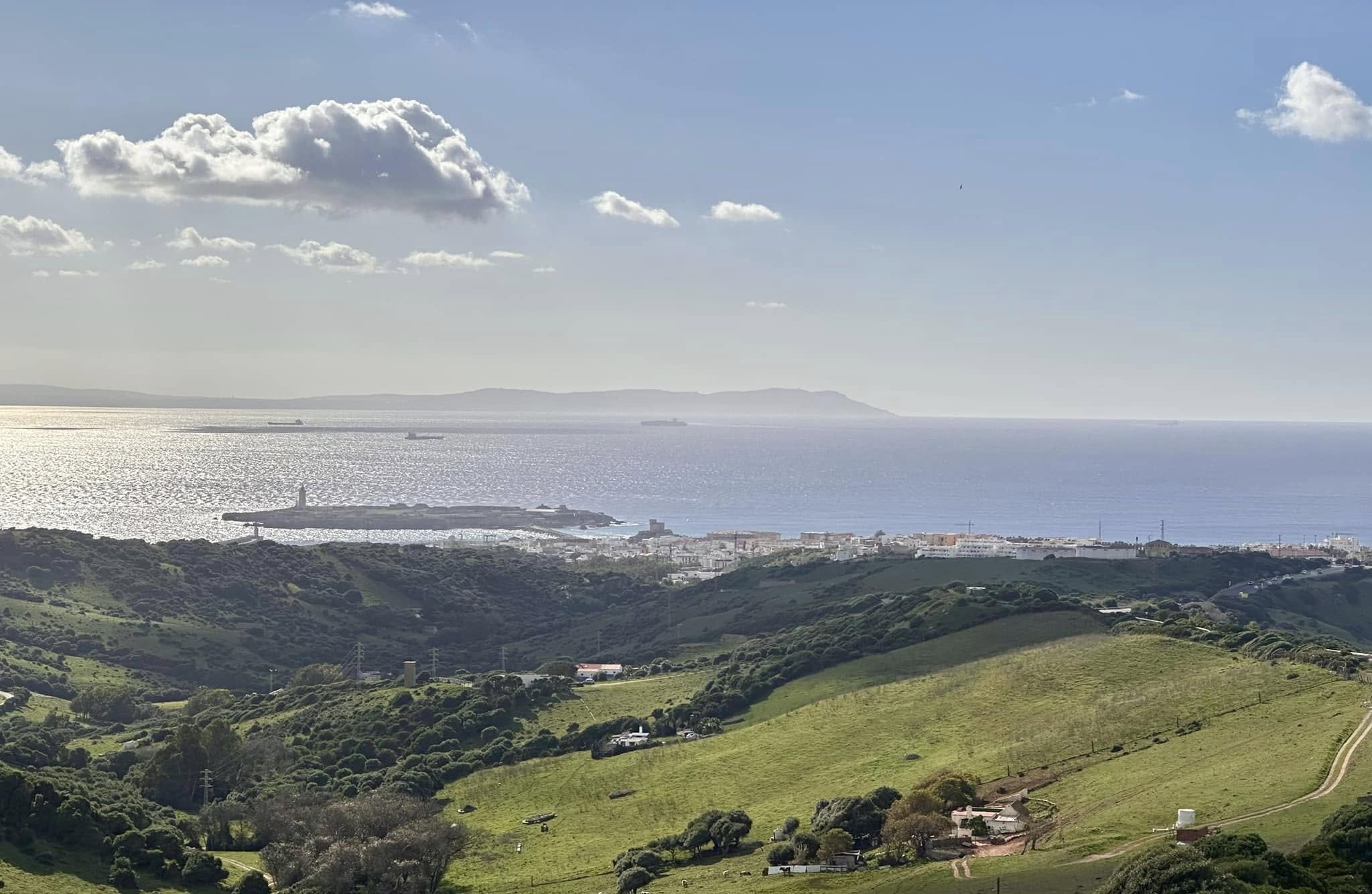View of Tangier from Spain