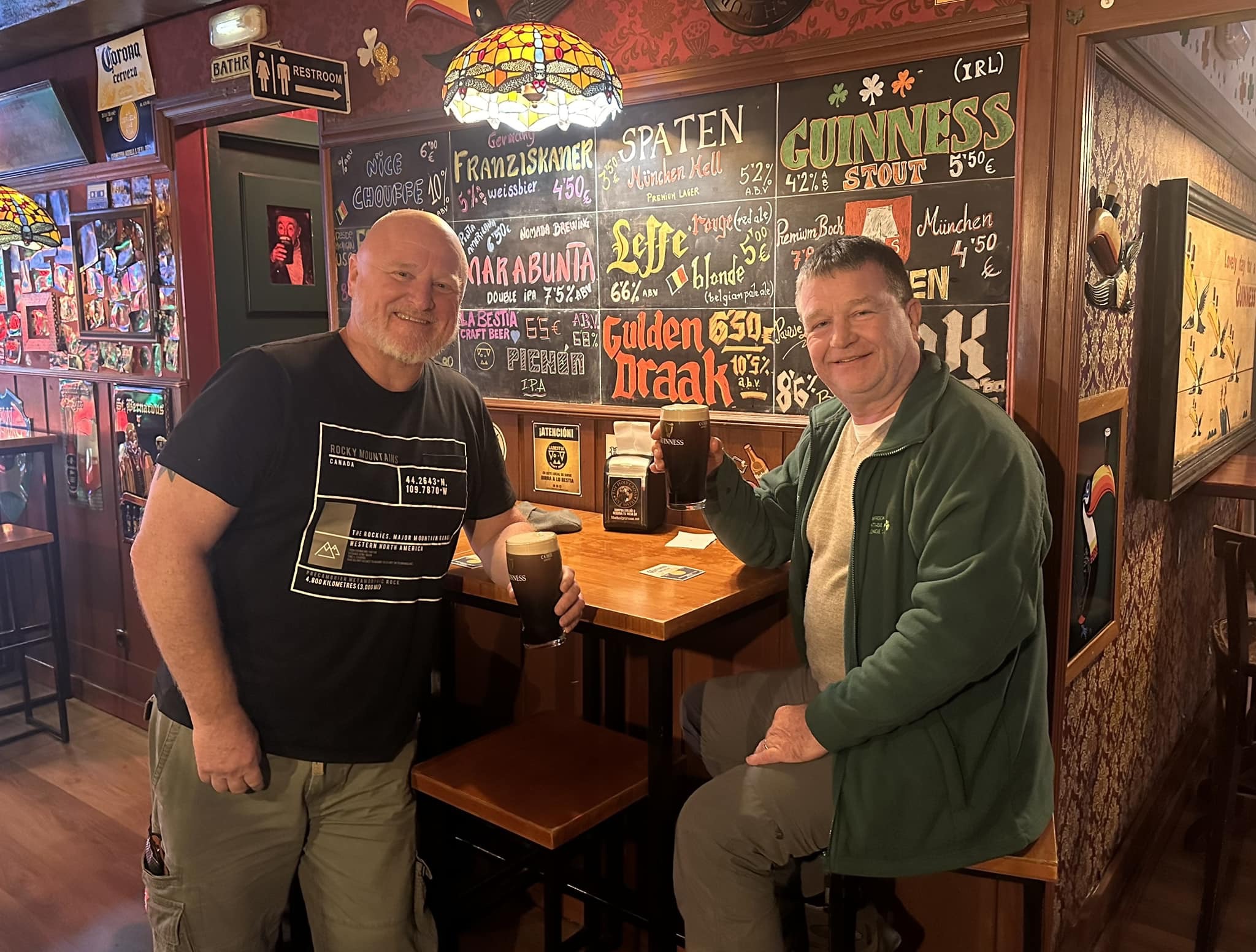 Irish bar, Salamanca