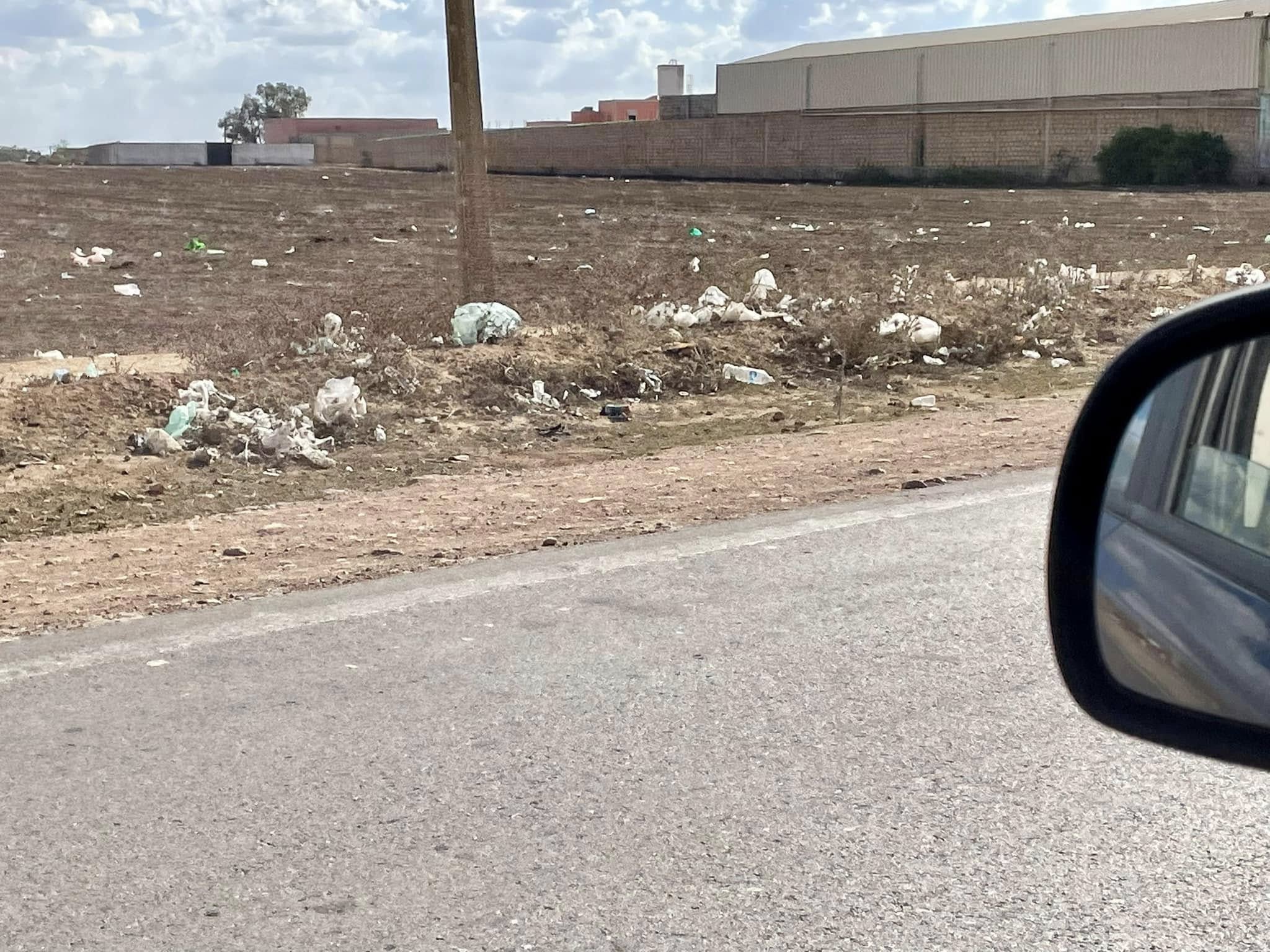 Typical roadside rubbish